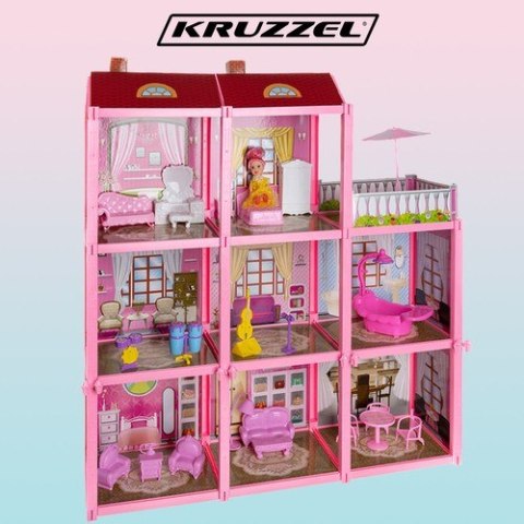 Domek dla lalek Kruzzel 65 cm Domek dla lalek Kruzzel 65 cm