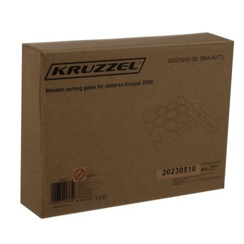 Gra drewniana "plaster miodu" Kruzzel 21910 Gra drewniana "plaster miodu" Kruzzel 21910
