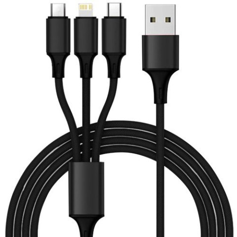 Kabel USB 3w1 Izoxis 22194 Kabel USB 3w1 Izoxis 22194