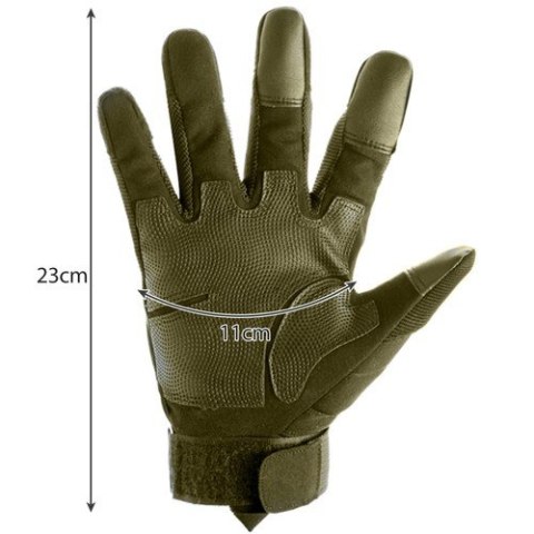 Rękawiczki taktyczne L- khaki Trizand 21771 Rękawiczki taktyczne L- khaki Trizand 21771