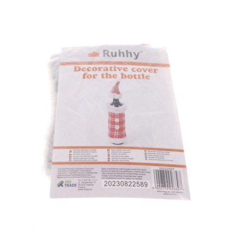 Pokrowiec dekoracyjny na butelkę Ruhhy 22589 Pokrowiec dekoracyjny na butelkę Ruhhy 22589