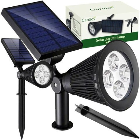 Lampa solarna ogrodowa - reflektor Gardlov 24002 Lampa solarna ogrodowa - reflektor Gardlov 24002