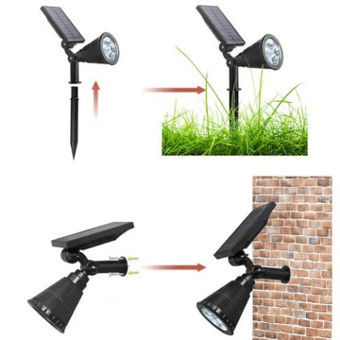 Lampa solarna ogrodowa - reflektor Gardlov 24002 Lampa solarna ogrodowa - reflektor Gardlov 24002