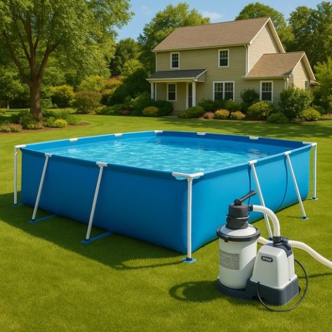 Pompa piaskowa do basenu 3500l/h-INTEX 26642 Pompa piaskowa do basenu 3500l/h-INTEX 26642