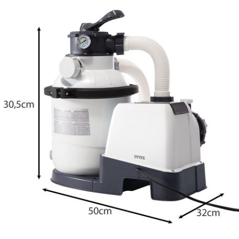Pompa piaskowa do basenu 4500 l/h-INTEX 26644 Pompa piaskowa do basenu 4500 l/h-INTEX 26644