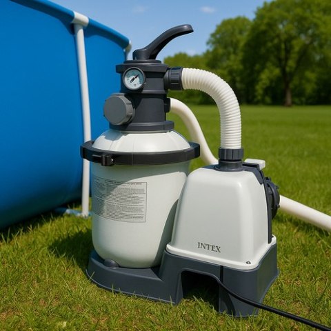 Pompa piaskowa do basenu 4500 l/h-INTEX 26644 Pompa piaskowa do basenu 4500 l/h-INTEX 26644