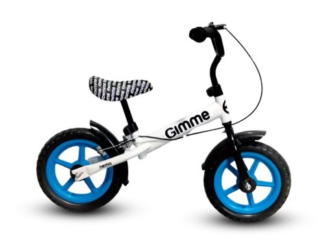 Rowerek biegowy z hamulcem Nemo 11" niebieski 3+ GIMME Rowerek biegowy z hamulcem Nemo 11" niebieski 3+ GIMME