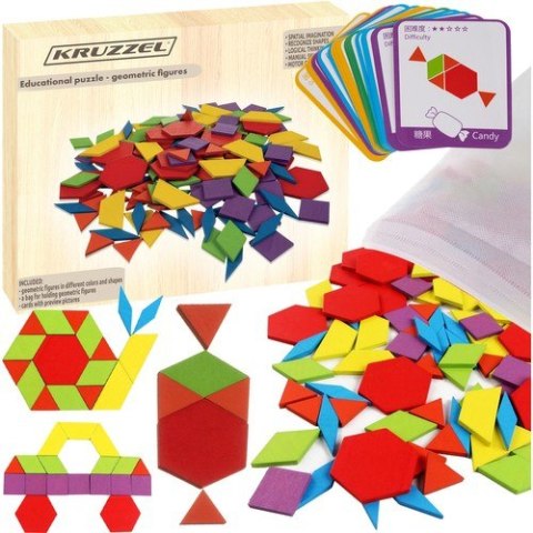 Układanka edukacyjna- figury geometryczne Układanka edukacyjna- figury geometryczne