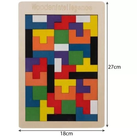 Układanka drewniana- puzzle/ Kruzzel 22667 Układanka drewniana- puzzle/ Kruzzel 22667
