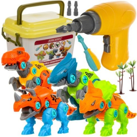 Zestaw konstrukcyjny - dinozaury 24723 Zestaw konstrukcyjny - dinozaury 24723