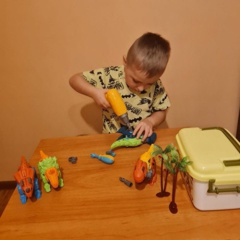 Zestaw konstrukcyjny - dinozaury 24723 Zestaw konstrukcyjny - dinozaury 24723