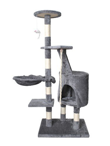 Drzewko dla kota 118cm szare Drzewko dla kota 118cm szare