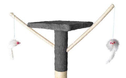 Drzewko dla kota 138cm szare Drzewko dla kota 138cm szare