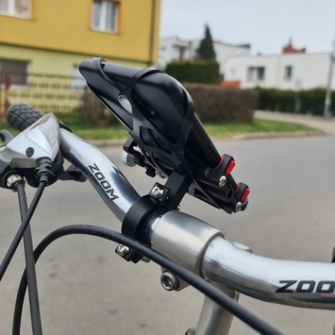 Uchwyt rowerowy na telefon z gumką U18313 Uchwyt rowerowy na telefon z gumką U18313
