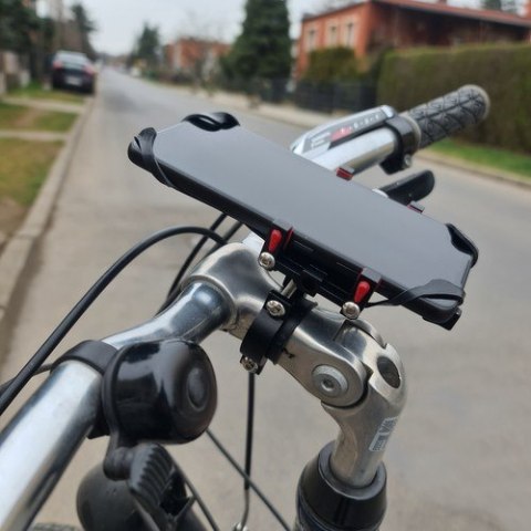 Uchwyt rowerowy na telefon z gumką U18313 Uchwyt rowerowy na telefon z gumką U18313