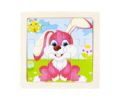 Układanka drewniana - puzzle 4 szt. U10973 Układanka drewniana - puzzle 4 szt. U10973