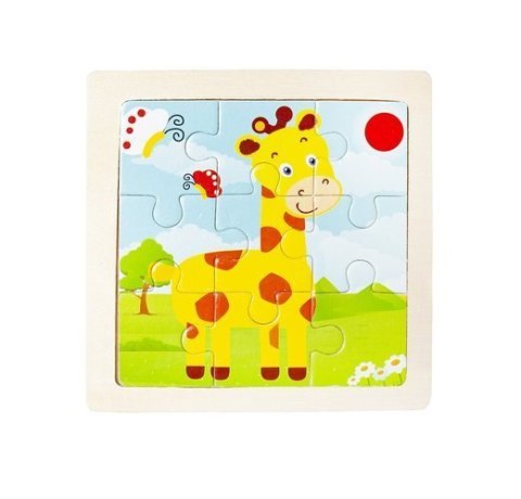 Układanka drewniana - puzzle 4 szt. U10973 Układanka drewniana - puzzle 4 szt. U10973