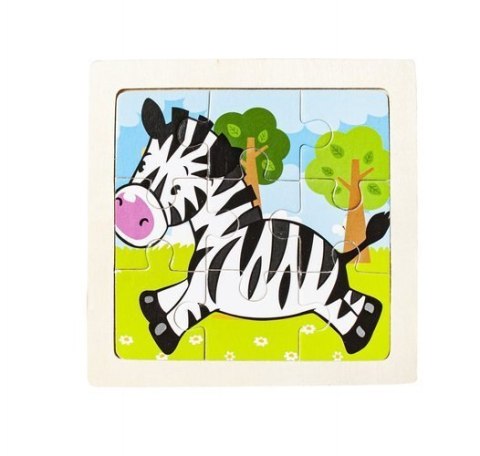 Układanka drewniana - puzzle 4 szt. U10973 Układanka drewniana - puzzle 4 szt. U10973